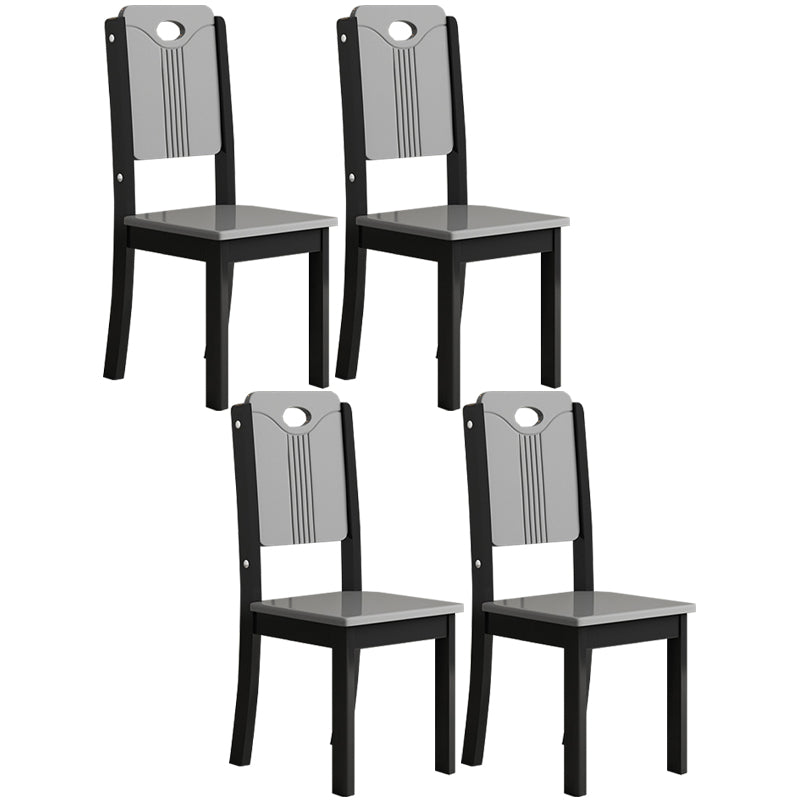 Contemporary Style Side Chair for Home Use Dining Armless Accent Chairs