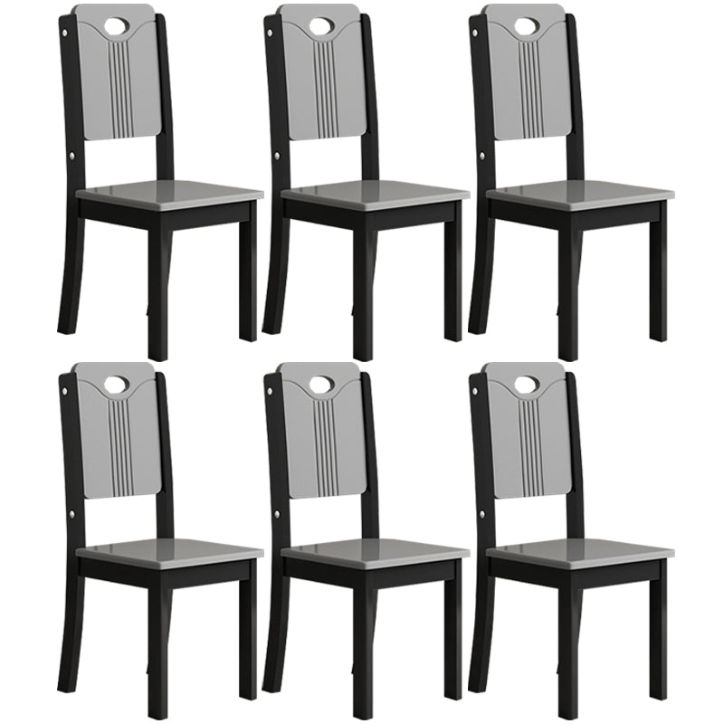 Contemporary Style Side Chair for Home Use Dining Armless Accent Chairs