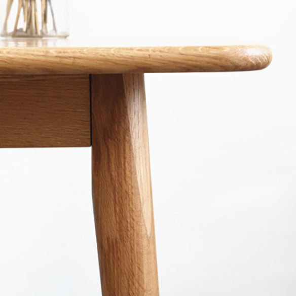 Küche moderne Massivholz Esstisch mit Standardhöhe mit formellen Esszimmersets