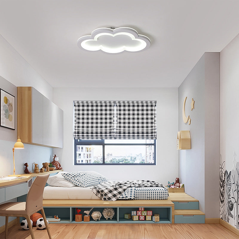 Lovely Cloud Pattern Ceiling Mount Light LED Overhead Light for Child Room