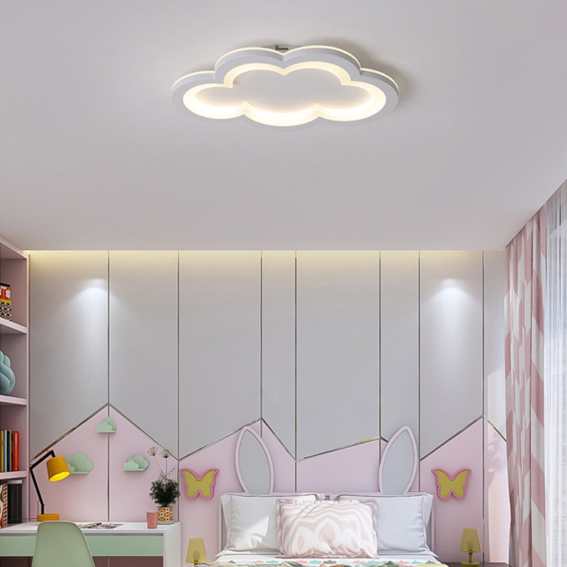 Lovely Cloud Pattern Ceiling Mount Light LED Overhead Light for Child Room