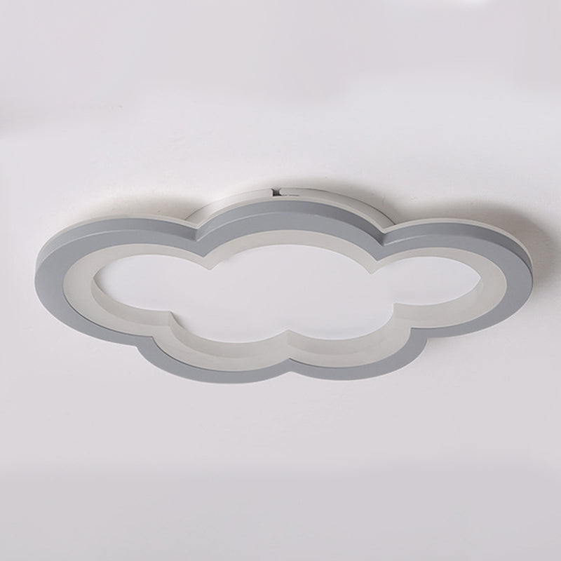 Lovely Cloud Pattern Ceiling Mount Light LED Overhead Light for Child Room