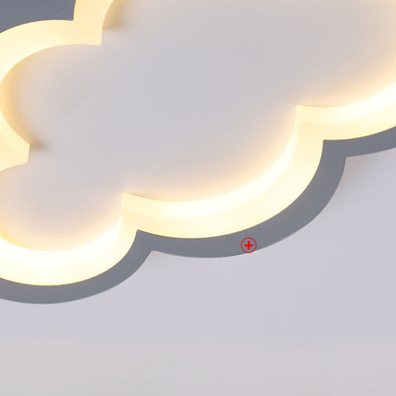 Lovely Cloud Pattern Ceiling Mount Light LED Overhead Light for Child Room