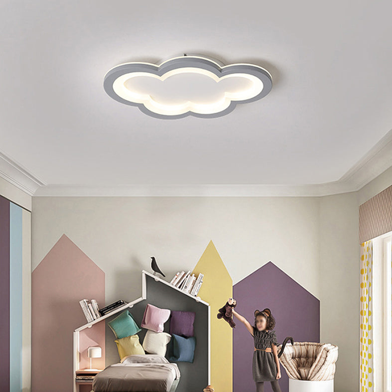 Lovely Cloud Pattern Ceiling Mount Light LED Overhead Light for Child Room