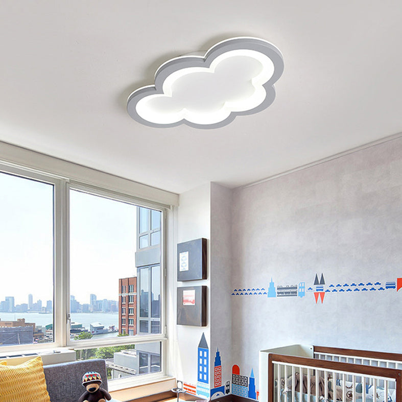 Lovely Cloud Pattern Ceiling Mount Light LED Overhead Light for Child Room