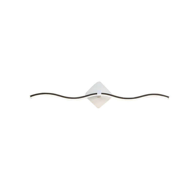 Metal Linear Wall Lamp Sconce Minimalism Sconce Light Fixture for Bathroom