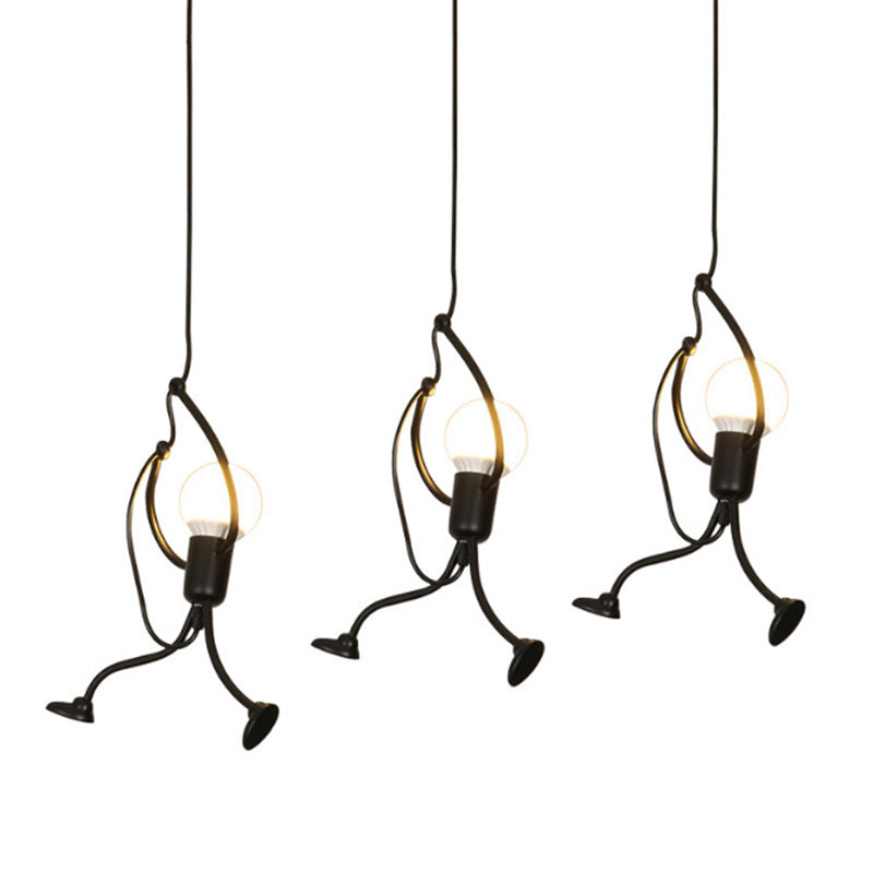 Adjustable Industrial Style Hanging Ceiling Lights for Living Room Coffee Shop