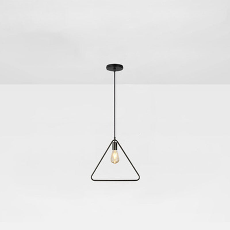 Industrial Minimalist Geometric Farmhouse Ceiling Light for Dining Room Coffee Shop