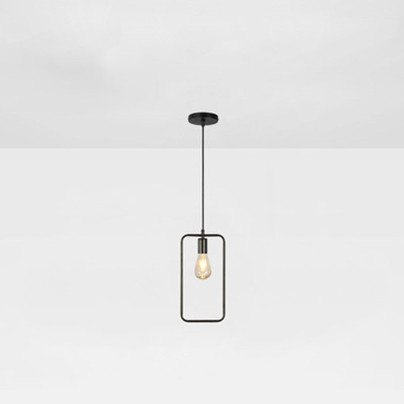 Industrial Minimalist Geometric Farmhouse Ceiling Light for Dining Room Coffee Shop