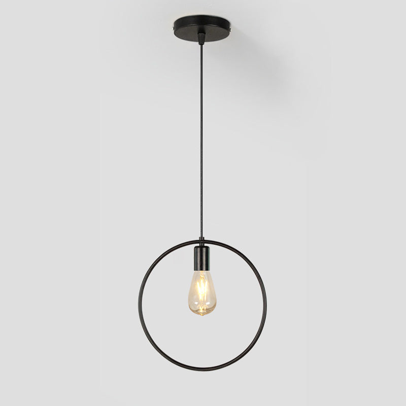 Industrial Minimalist Geometric Farmhouse Ceiling Light for Dining Room Coffee Shop