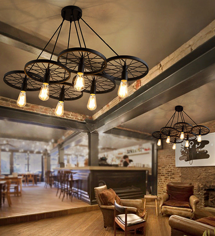 Creative Industrial Style Pendant Lighting Bulb for Coffee Shop Restaurant