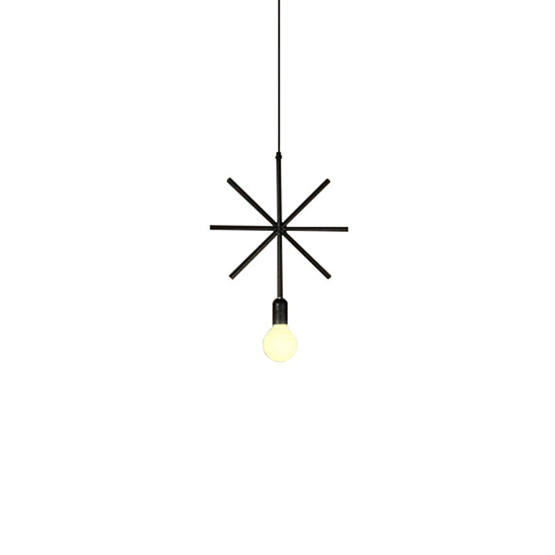 Minimalist Adjustable Industrial Style Hanging Light Fixture for Dining Room