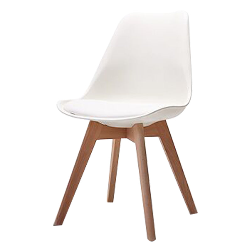 Scandinavian Style Beech Wood Chairs Kitchen Dining Room Solid Side Chair