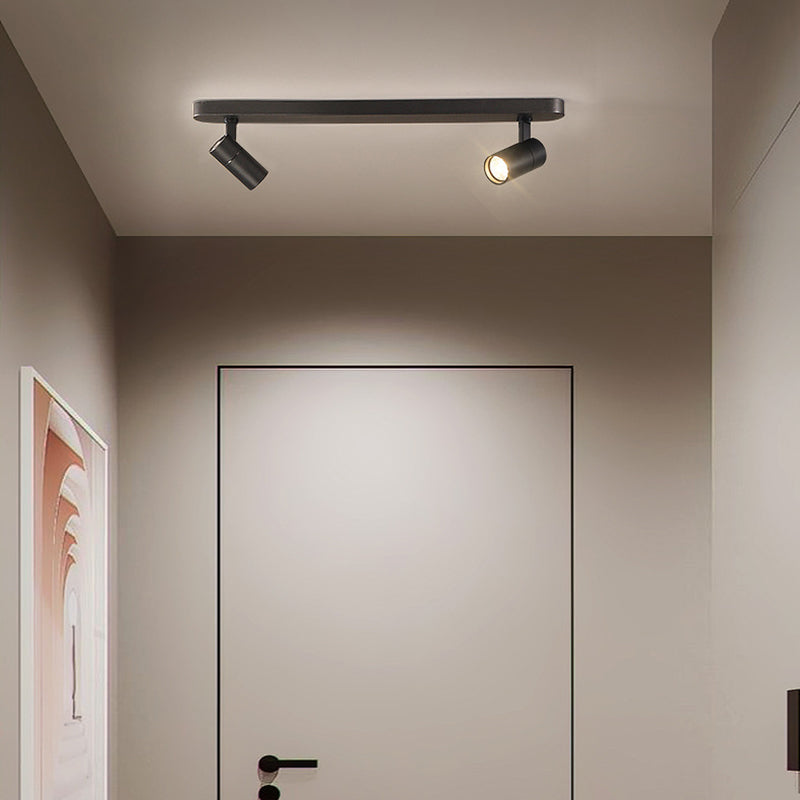 Schmiedeeisen Flush Mounte Modern Wohnzimmer Deckendeckel mit Scheinwerferlicht montiert