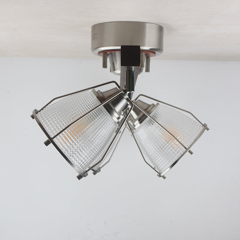 4-licht houten trackinglicht Modern plafond gemonteerd armatuur voor eetkamer