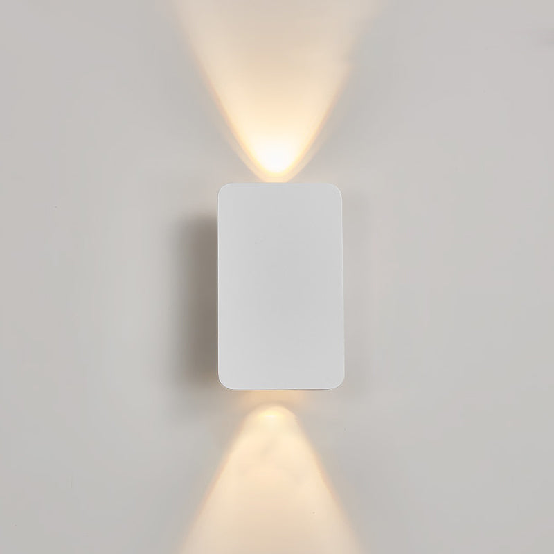 Rectangular Wall Sconce Light Postmodern Aluminum Aisle LED Wall Lighting