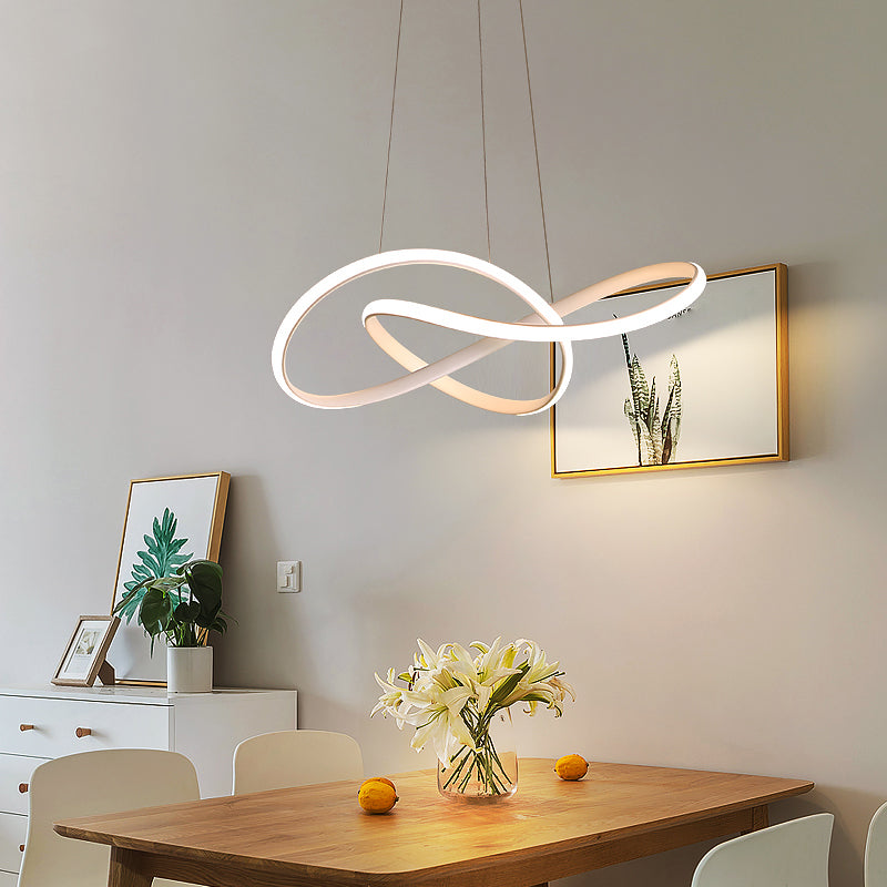 Nordic Modern Simple Style LED Pendant Chandelier Light for Dining Room Bedroom Bar