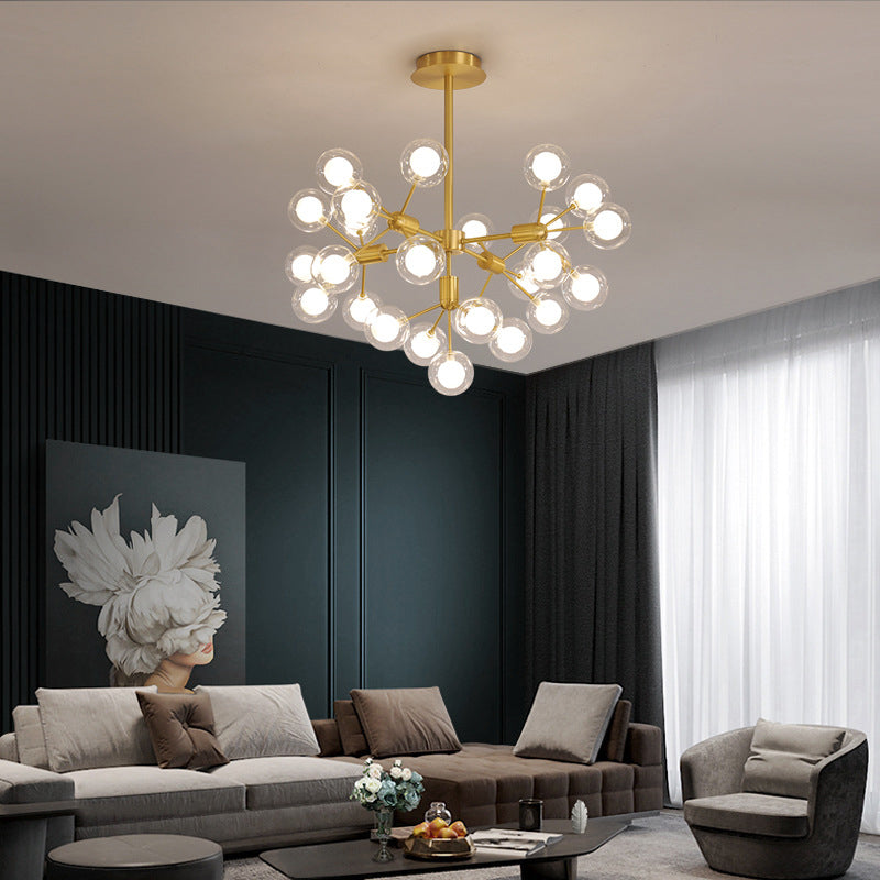 Metal Hanging Pendant Lights Contemporary Global Hanging Lamps for Living Room