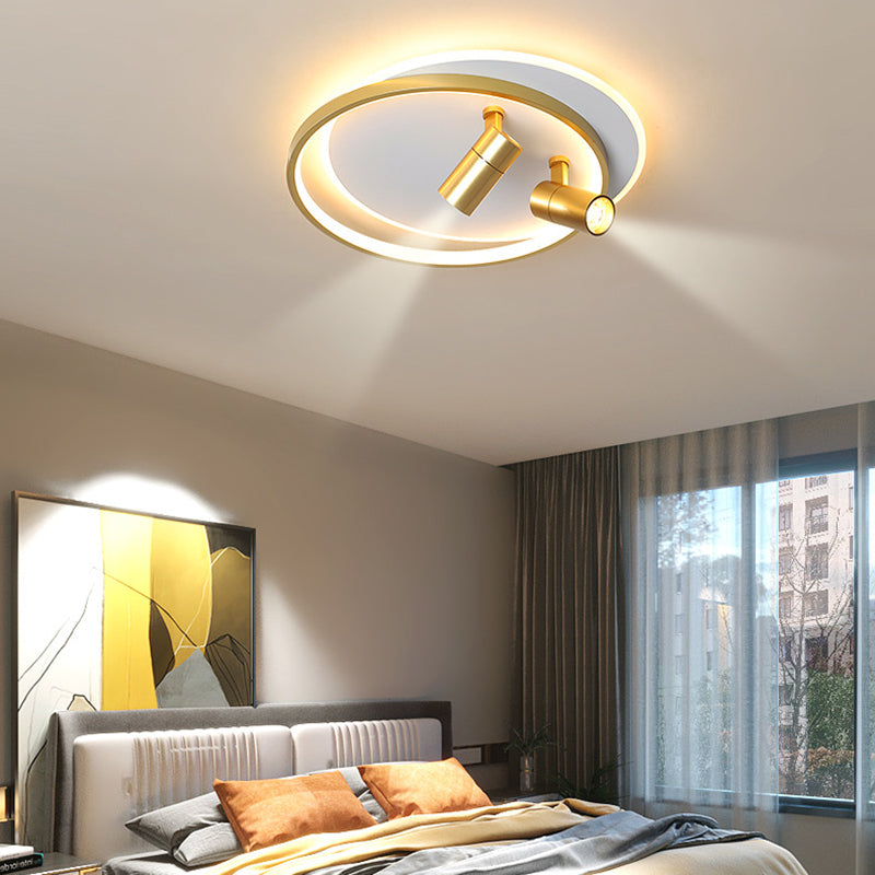 Contemporary Track Light Fixture Flush Mount Ceiling Light for Clothing Store