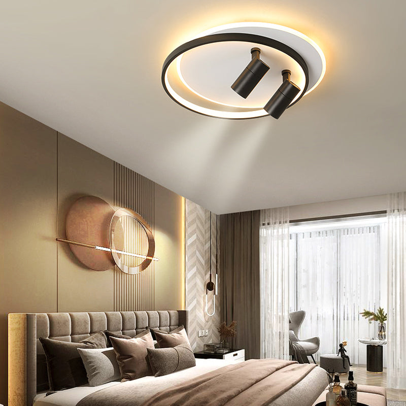 Contemporary Track Light Fixture Flush Mount Ceiling Light for Clothing Store