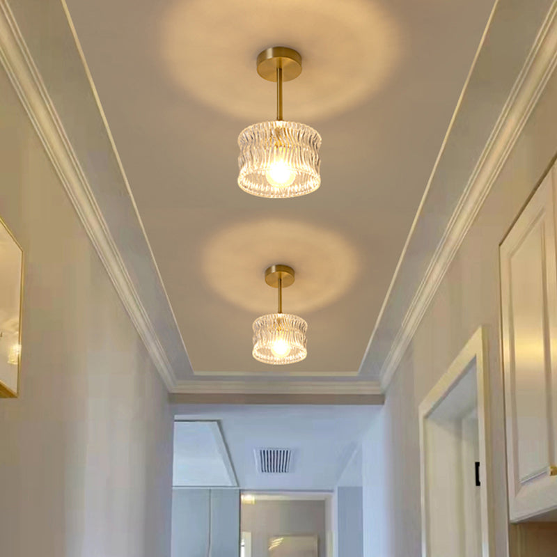 Geomtrische Halbflush -Halterung Leuchte Halbflush Mount Lighting Moderne