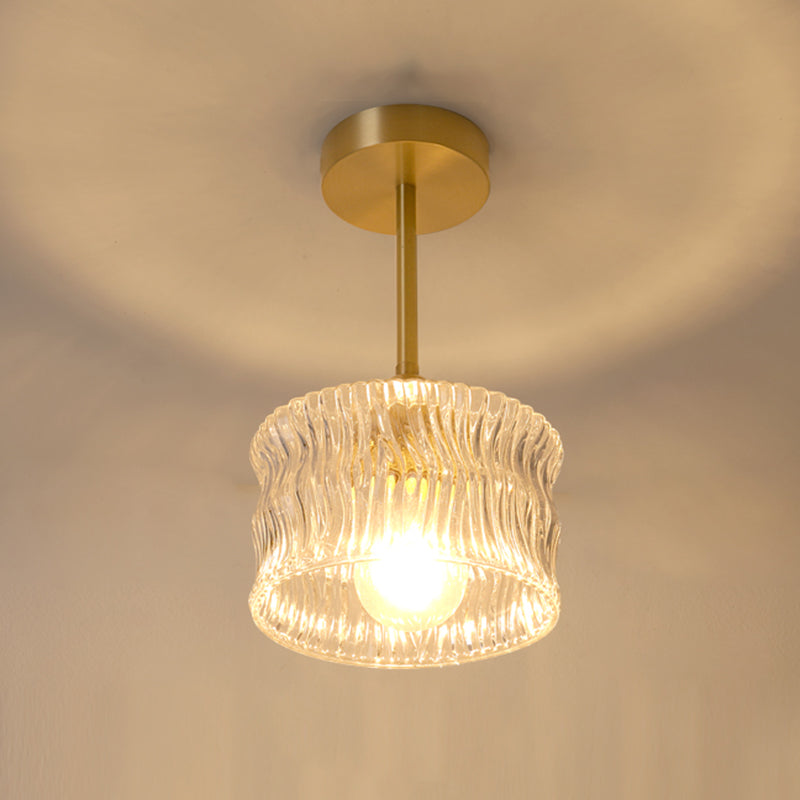 Geomtrische Halbflush -Halterung Leuchte Halbflush Mount Lighting Moderne