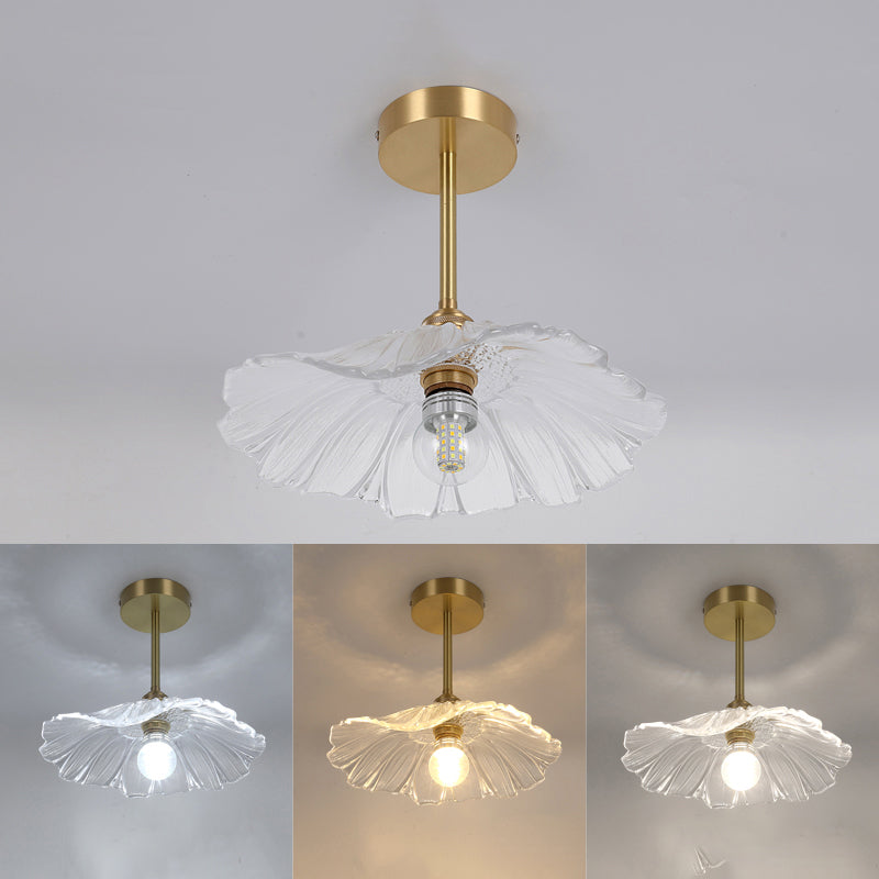 Geomtric Semi Flush Mount Lightture Semi Flush Flush Mount Éclairage moderne