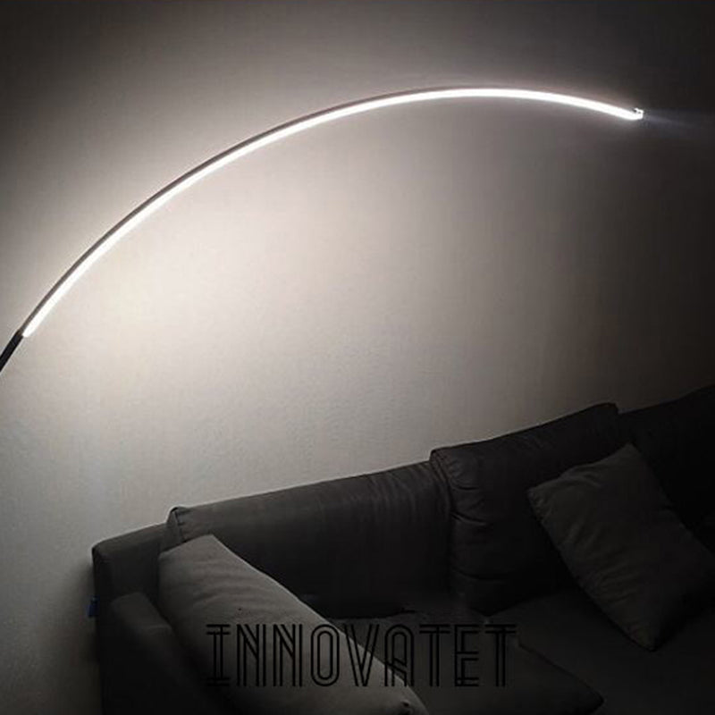 Noordse moderne lineaire vloerlamp 1 licht LED aluminium vloerlicht voor woonkamer