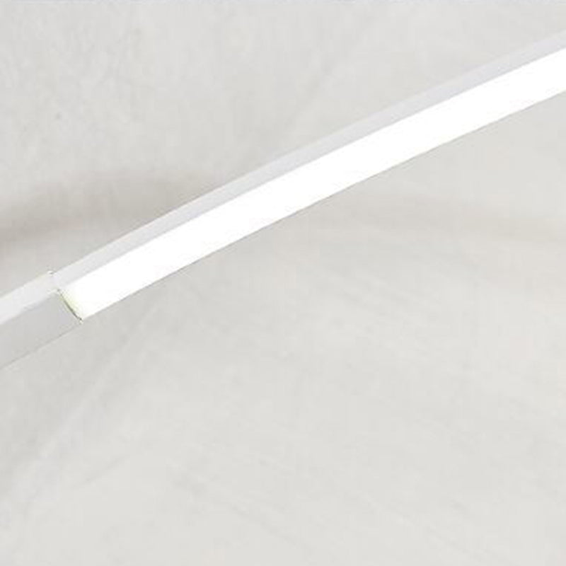 Nordische moderne lineare Stehlampe 1 LED -LED -Aluminiumbodenlicht für Wohnzimmer