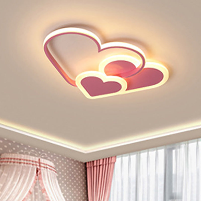 Nordic Flushmount Ceiling Lamp Modern Creative Lamp for Kid's Room Living Room