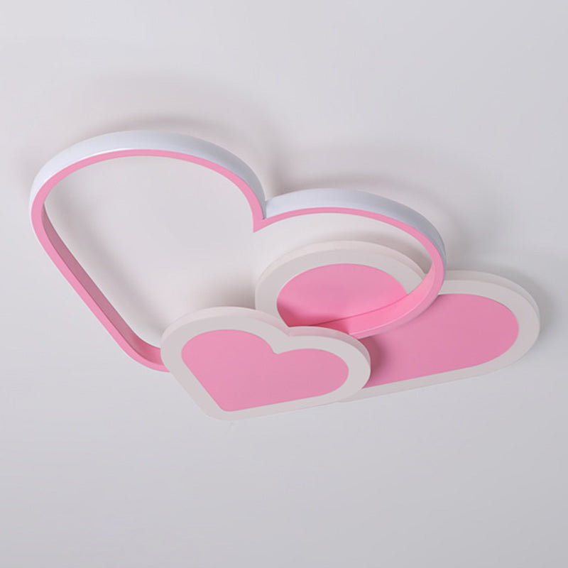 Noordse flushmount plafondlamp moderne creatieve lamp voor kinderkamer woonkamer