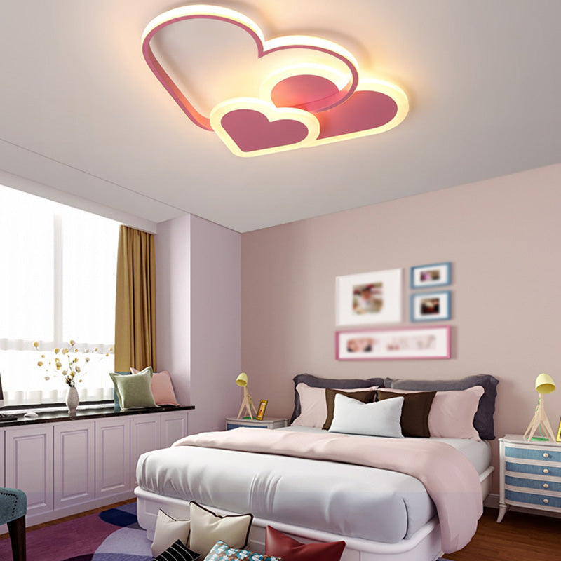 Nordic Flushmount Deckenlampe moderne kreative Lampe für Kinderzimmer Wohnzimmer