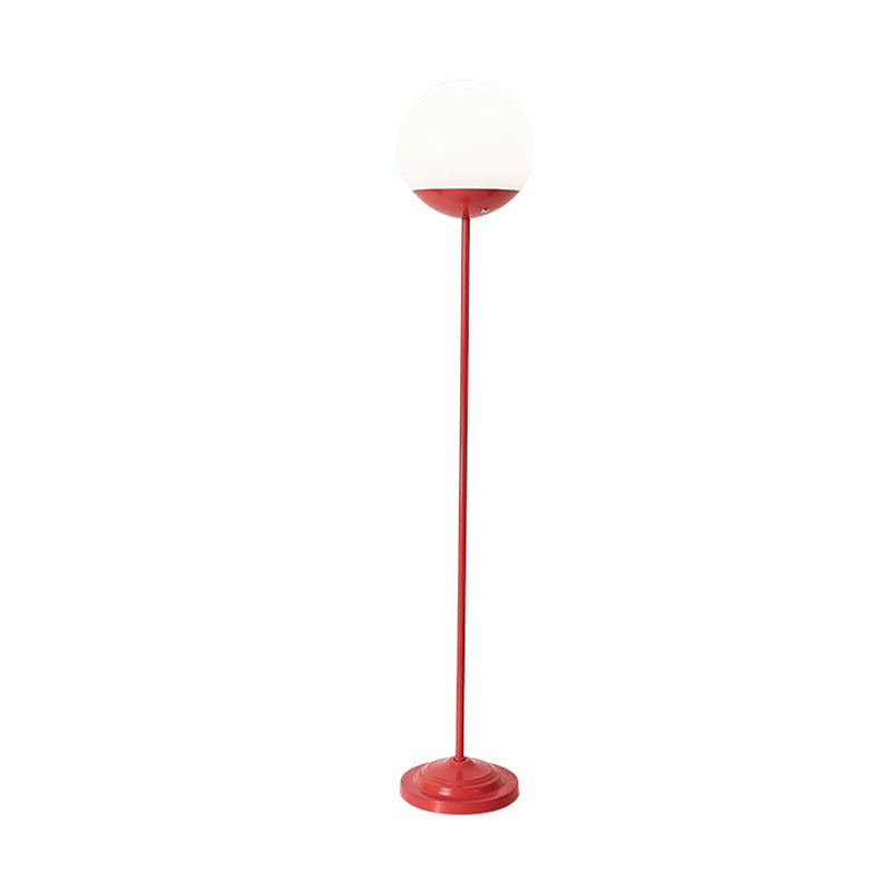 Lampadaire du cercle 1 léger nordique moderne en aluminium moderne lumière de plancher pour jardin