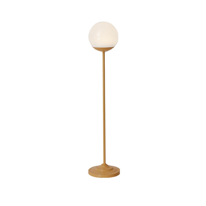 Lampadaire du cercle 1 léger nordique moderne en aluminium moderne lumière de plancher pour jardin