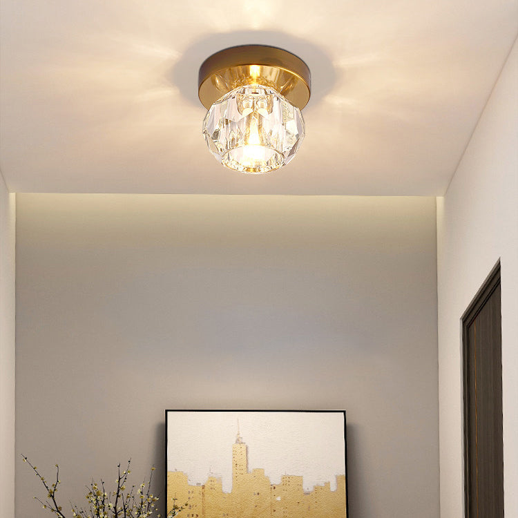 Geometric Flush Mount Light Close to Ceiling Lamp Contemporary Flush Mount Lighting