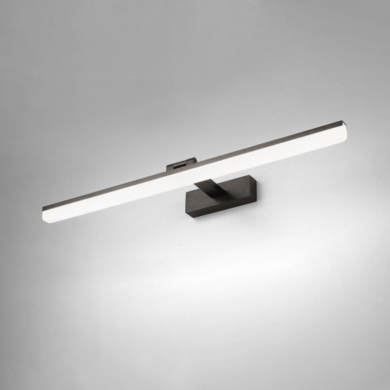 Modern Simple Style 1-Light Linear Shade Wall Sconce Mirror Wall Lighting