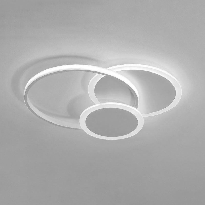 Luce a 3 luci del soffitto acrilico Light Funture Modern GEOMETRY MOUNTED LED MOUND LED