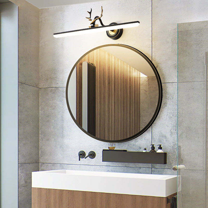 Minimalism Mirror Light Vanity Light Fixtures for Washroom Restroom Powder Room