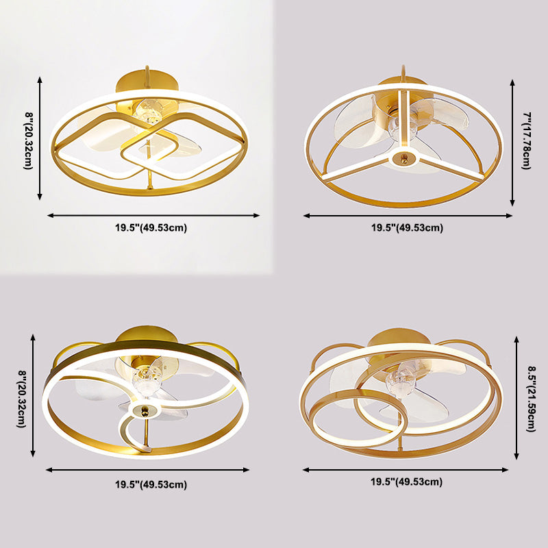 Éclair de plafond circulaire minimaliste LED LED LED LEDAR