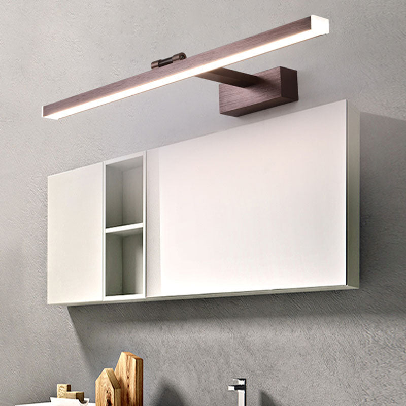 1-Licht-Aluminium-Wandleuchte-Leuchten Linear moderner Vanity-Wandleuchten