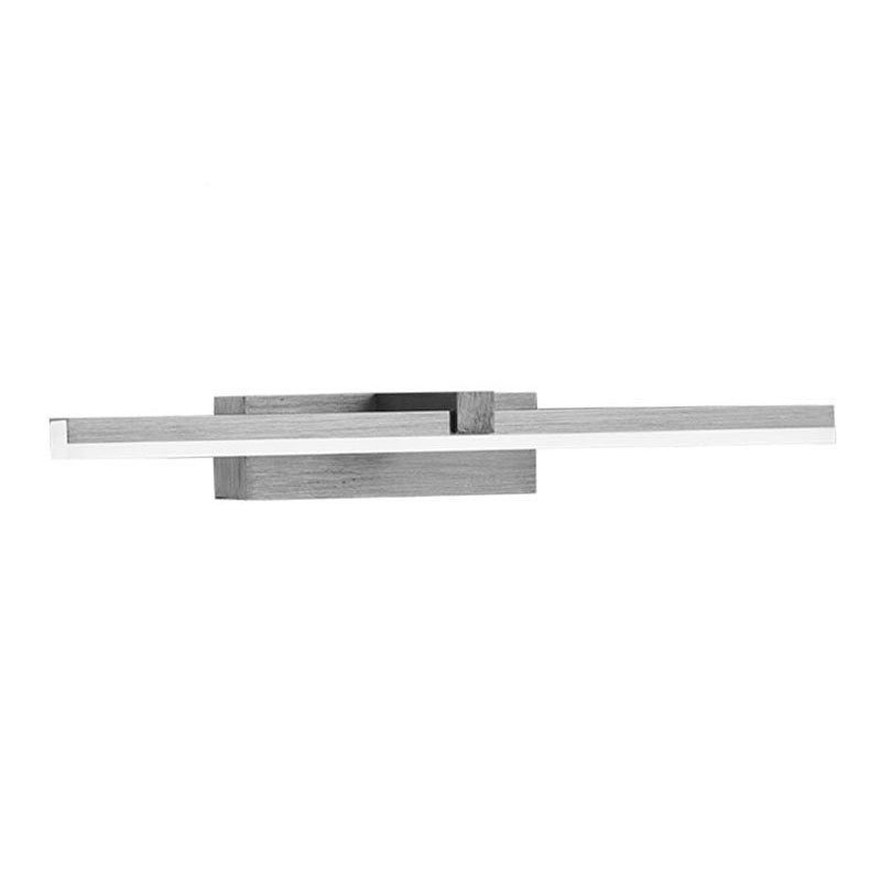 1-Head Linear Shade Wall Sconce Modern Simple Style Mirror Wall Lighting