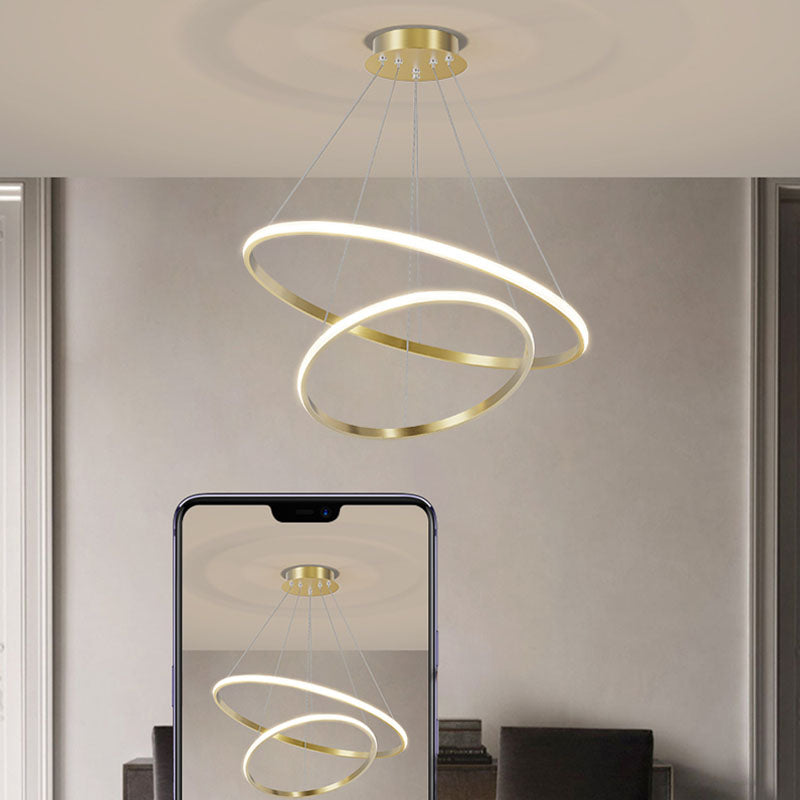 Luxe luxueuse moderne à style simple de style LED