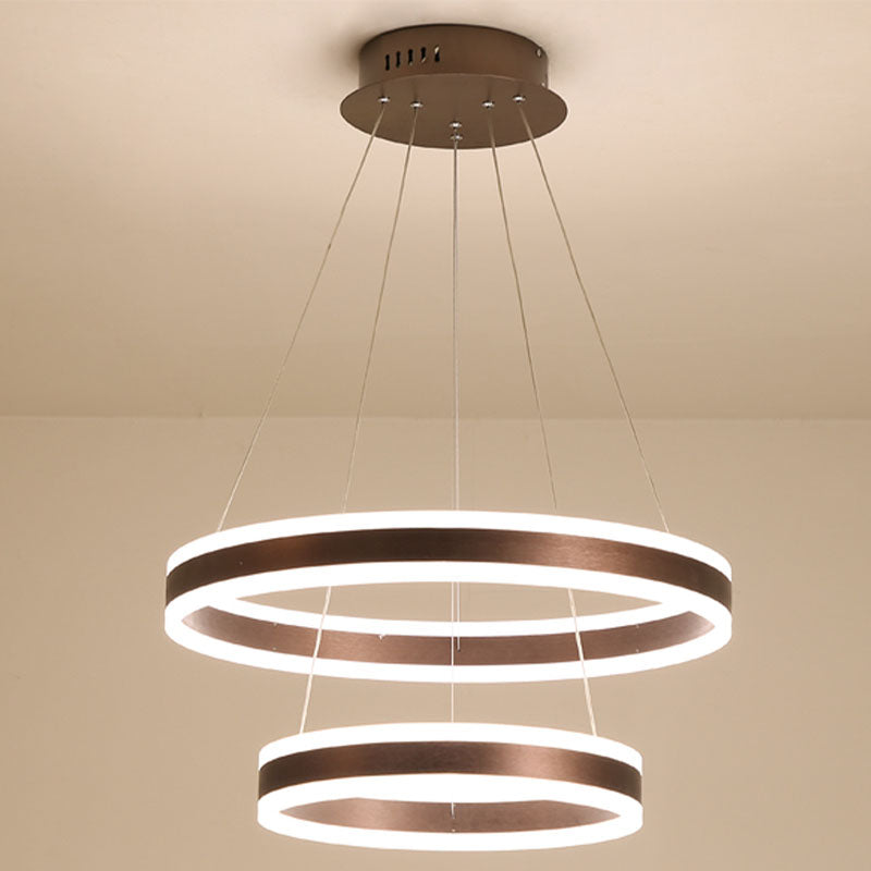 Modern Simple Light Luxury Style Pendant Chandelier Light for Bedroom Dining Room Living Room