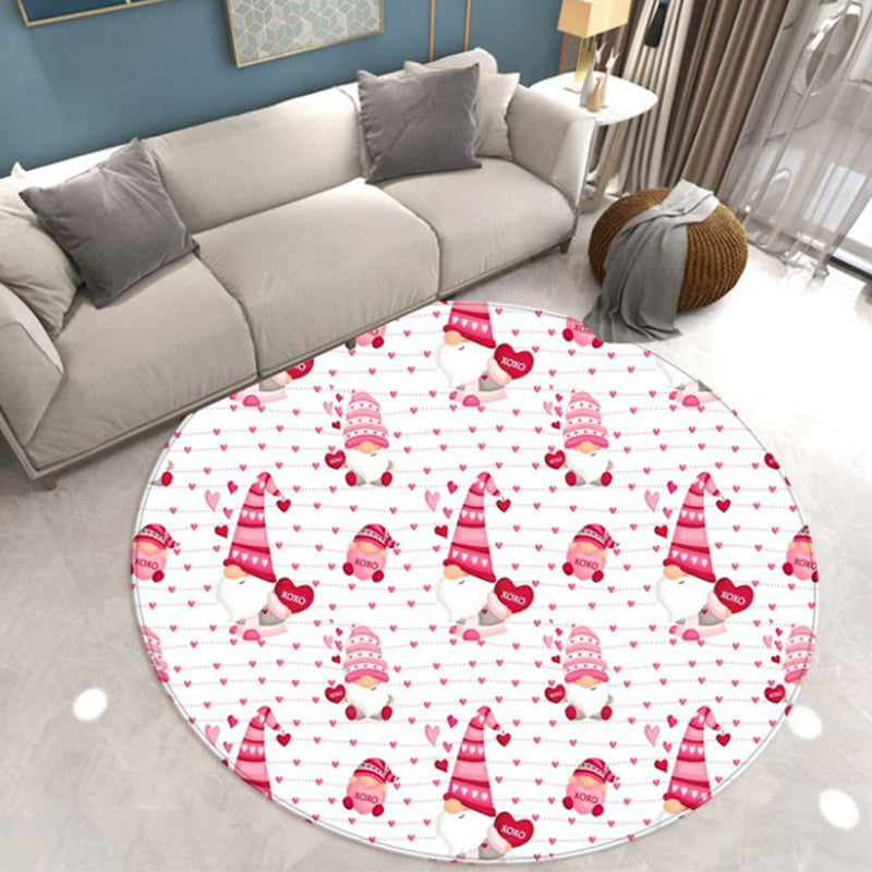 Tapis de Noël simple en fantaisis