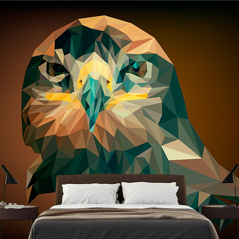 Animal Mural Wallpaper Contemporary Wall Covering for Home Decor, Stain Resistant