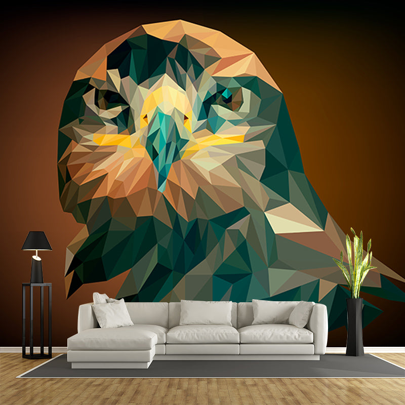 Animal Mural Wallpaper Contemporary Wall Covering for Home Decor, Stain Resistant