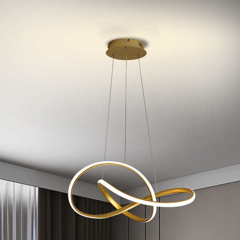 Modern Simple Style LED Pendant Chandelier Light for Dining Room Bedroom