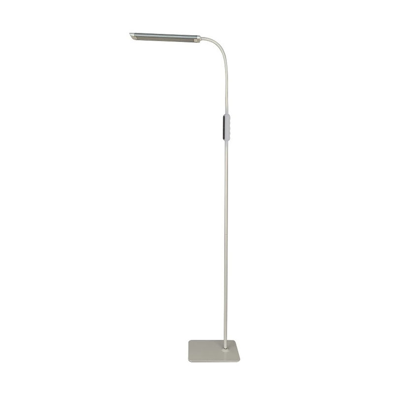 Modern Linear Floor Lamp 1 Light Wrought Iron Floor Light for Living Room