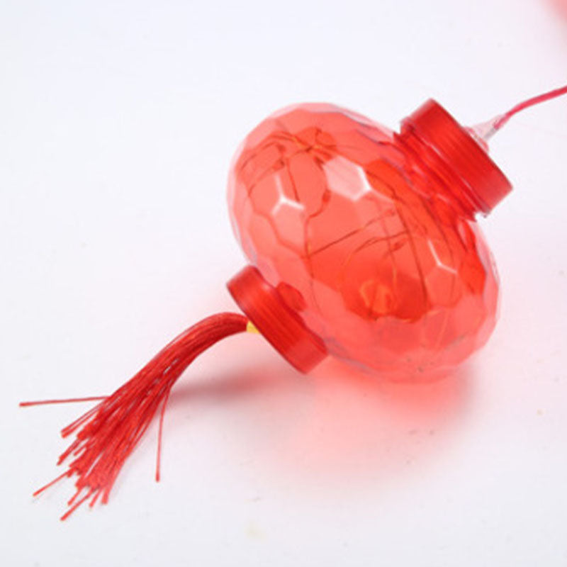 Modern Chinese Rope Light Lantern Curtain Light for Spring Festival Decorate