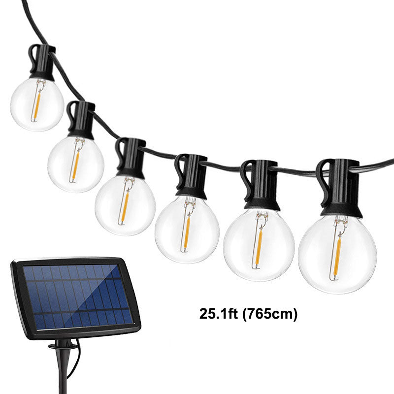 Solar Energy LED Rope Light Modern Global Outdoor Plastic Black Light Post